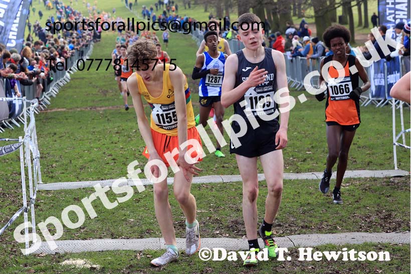 Boys Under-15s, 2024 CAU Inter Counties Cross Country Champs., Wollaton Park, Nottingham. Photo: David T. Hewitson/Sports for All Pics